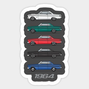 1964 falcon Stances Sticker